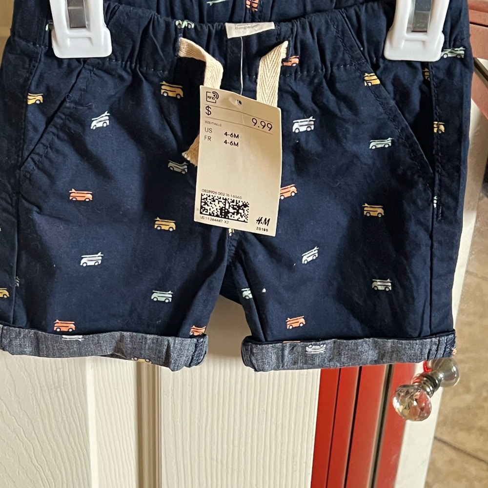 H&M Blue Casual Shorts